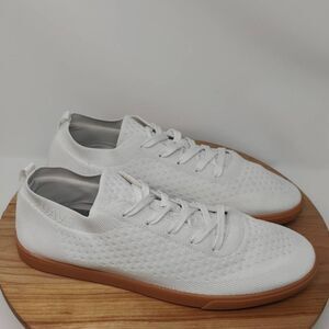 Suavs The Zilker Sneakers- men- Size 12- White Gum- Lace Up- Athletic Shoes